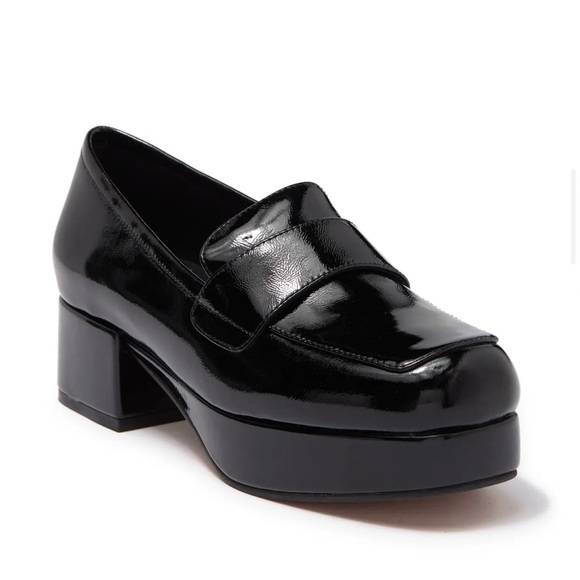 Jeffrey Campbell Shoes Jeffrey Campbell Patent Leather Platform Loafer Poshmark